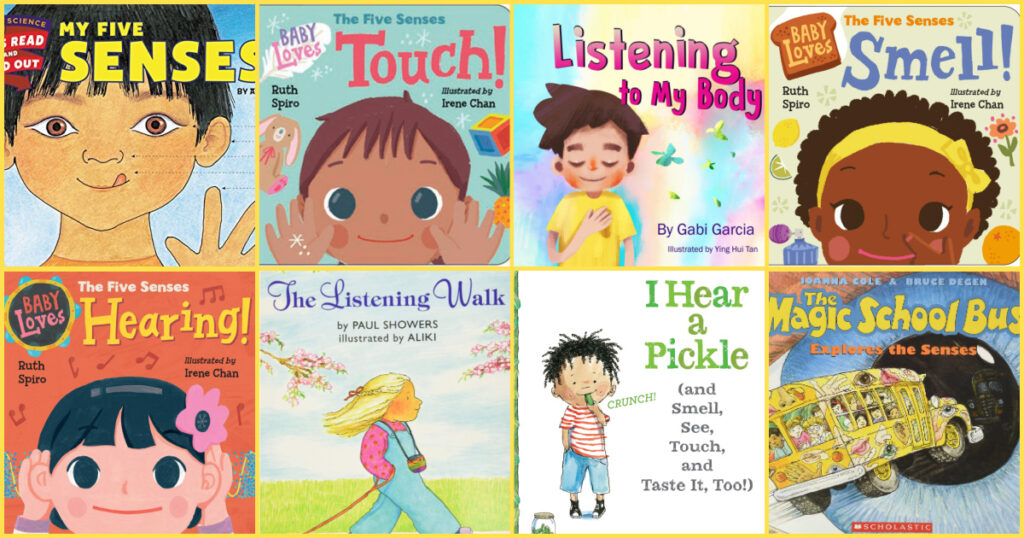 Best books about the 5 senses for kids