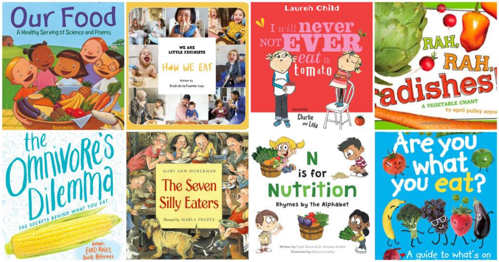 Best books about nutrition and healthy eating for kids