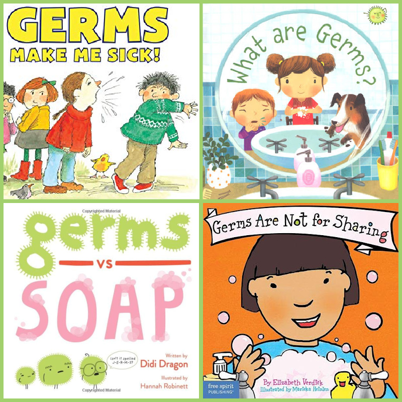 Best kids books about germs and washing hands