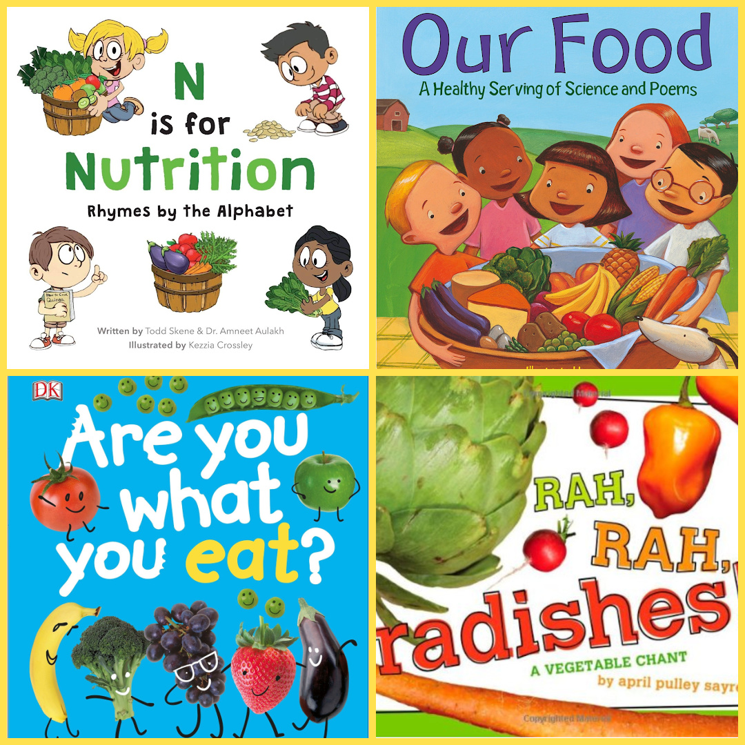 10 Intriguing Kids Books About Healthy Eating and Nutrition
