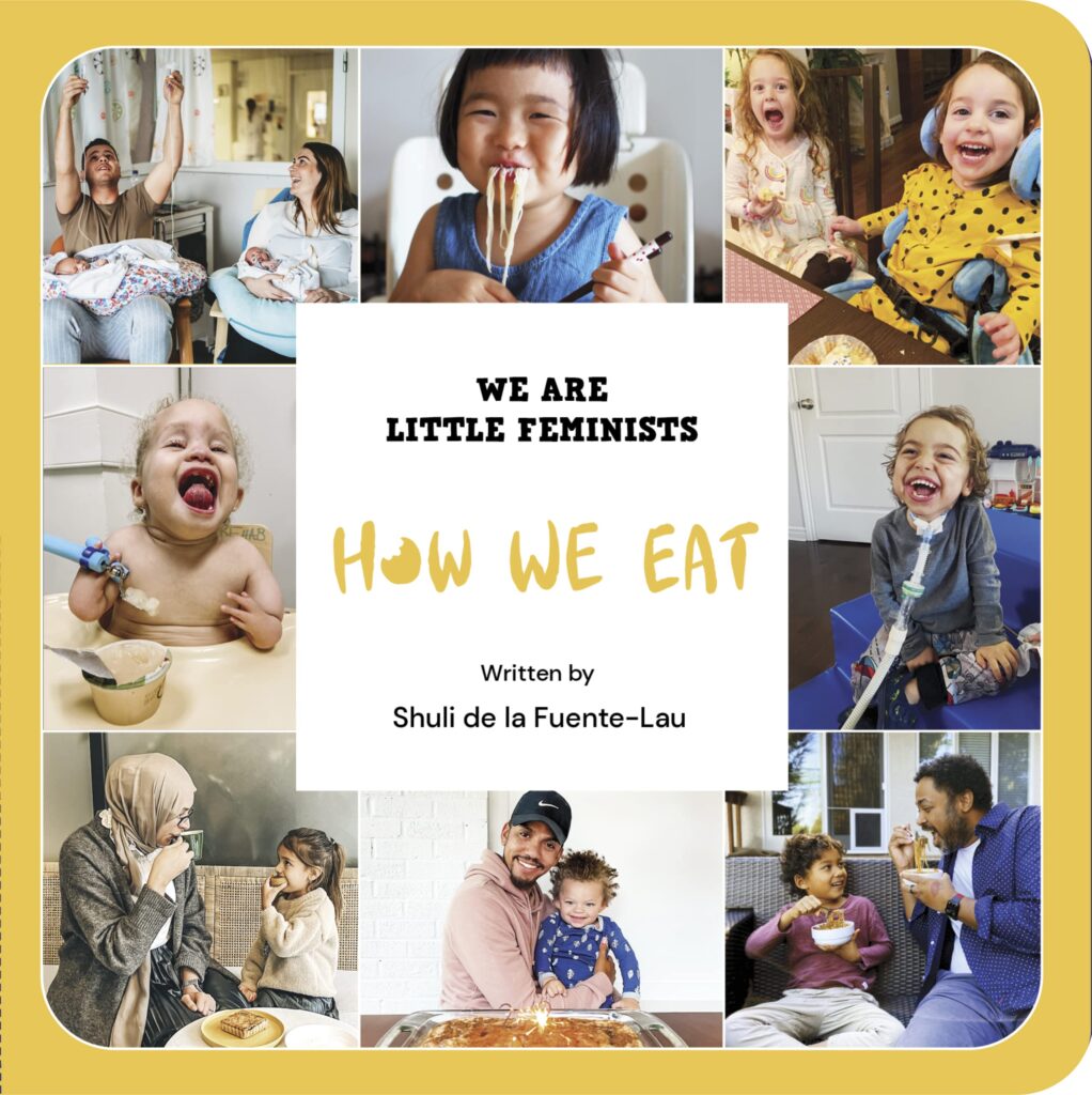 How We Eat board book for babies and toddlers