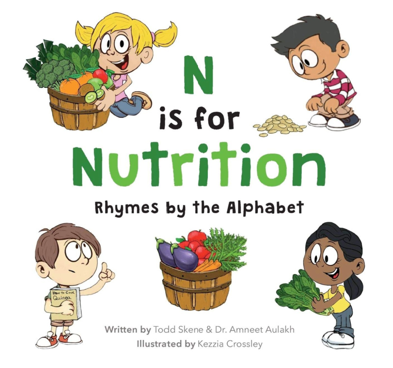 N is for Nutrition - alphabet book about healthy eating for kids