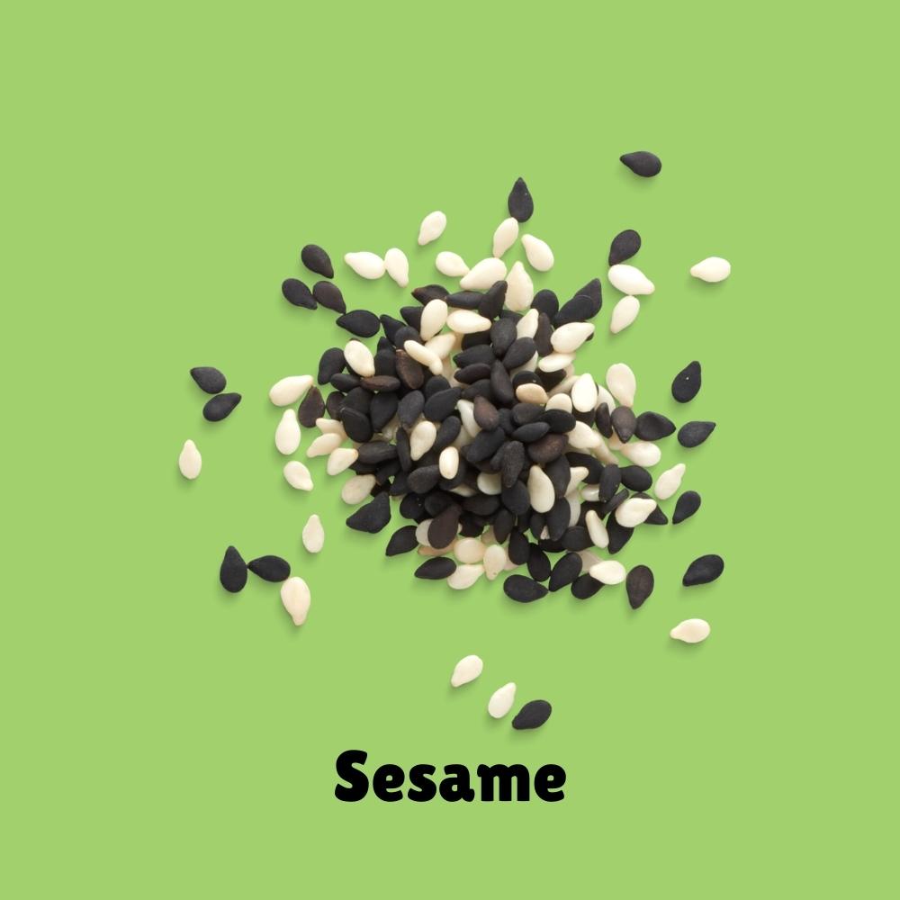 Sesame seeds and tahini are common food allergies