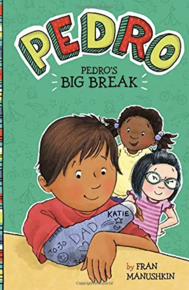 Pedro's Big Break - kids chapter book about broken arm for children