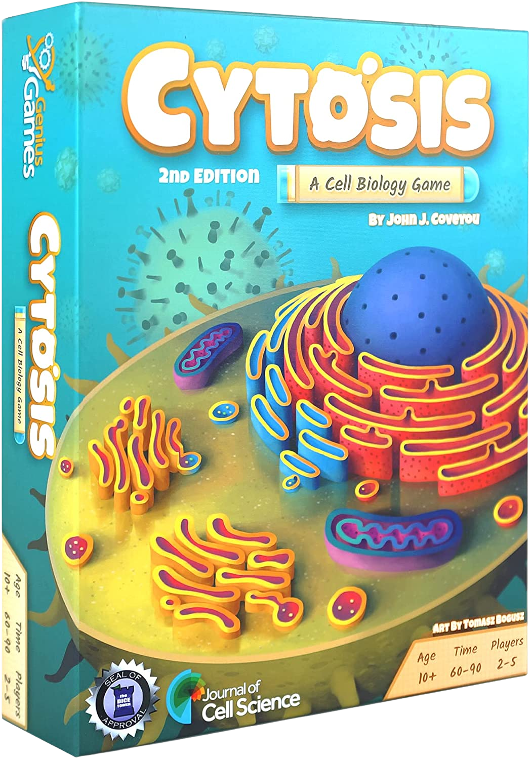 Cytosis cell biology board game