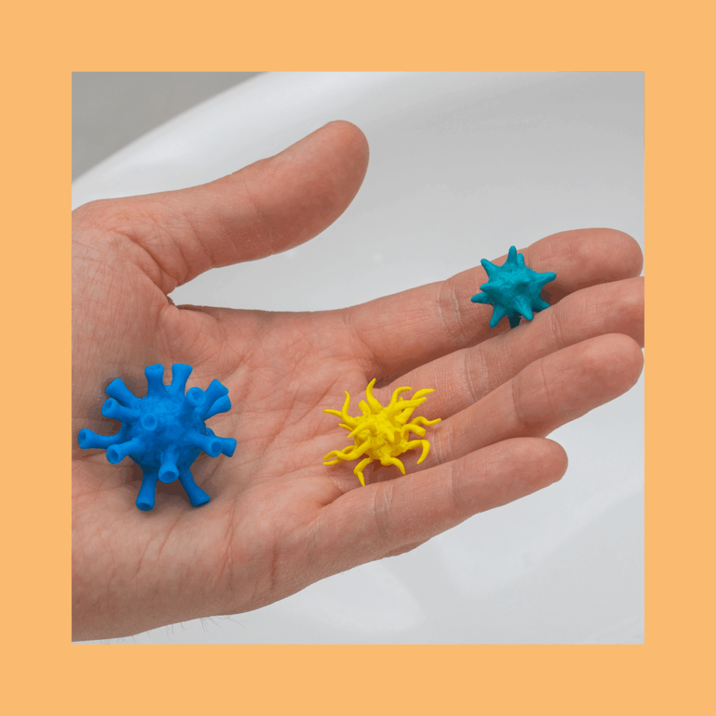 How germs spread science experiment for kids