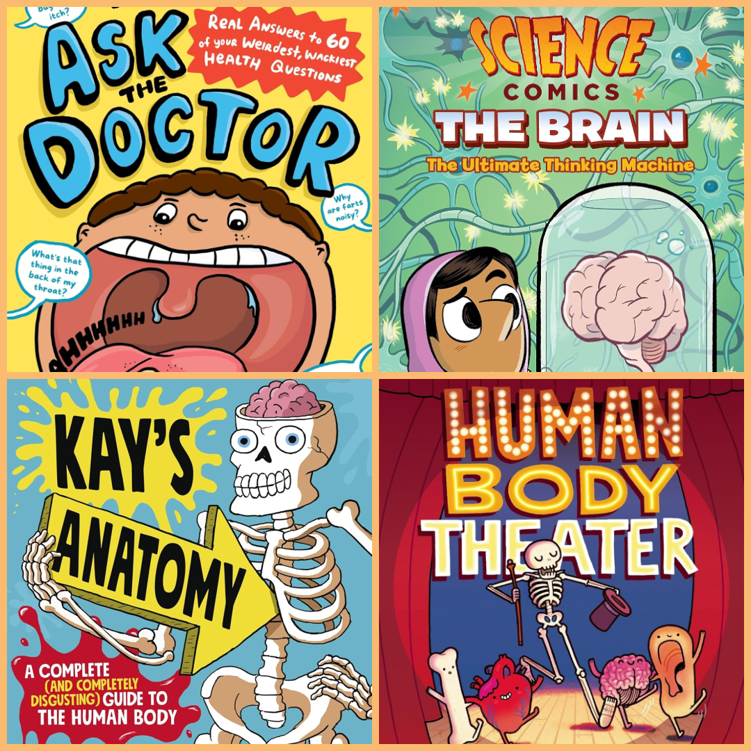 Best Nonfiction Graphic Novels About the Human Body for Kids